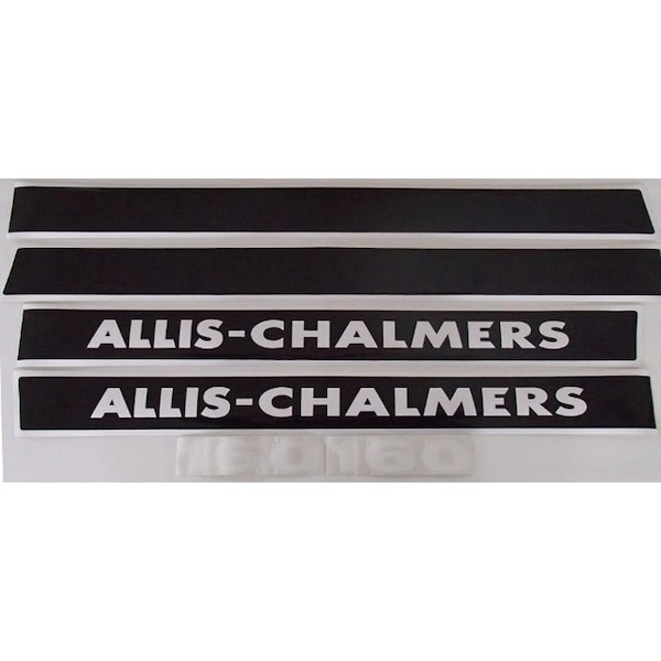 Aftermarket Hood Decal Set Fits Allis Chalmers 160 AC160 - main